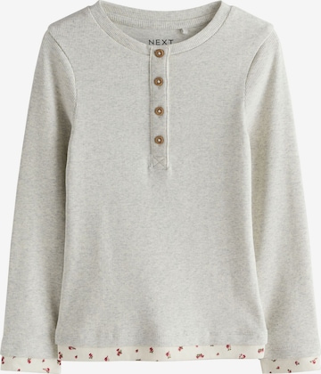 T-Shirt Next en gris : devant