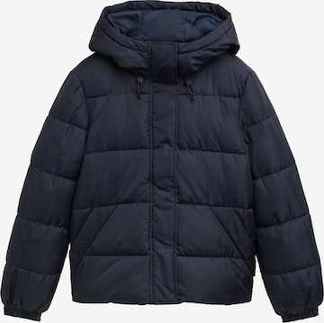 Geacă de iarnă de la TOM TAILOR DENIM pe albastru: față