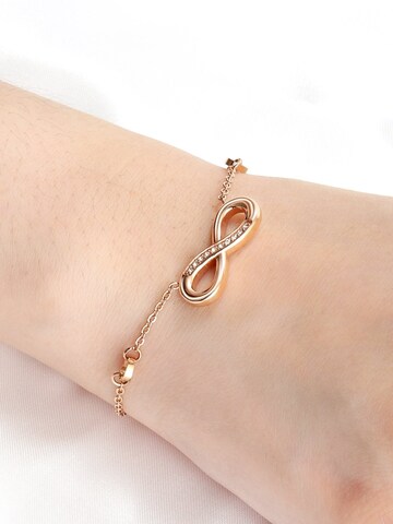 Kim Johanson Armband 'Infinity'‌‌‌‌‌‌ in Gold: Vorderseite