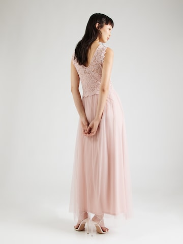 VILA Βραδινό φόρεμα 'VILYNNEA' σε ροζ