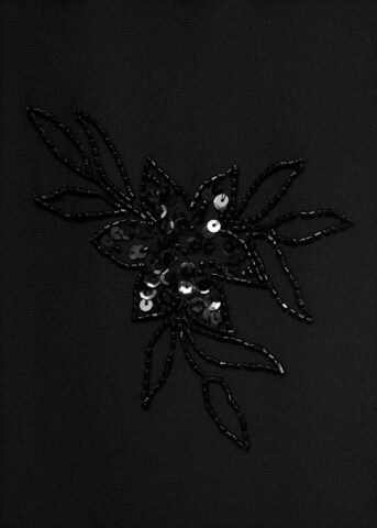 MANGO Regular Hose in Schwarz