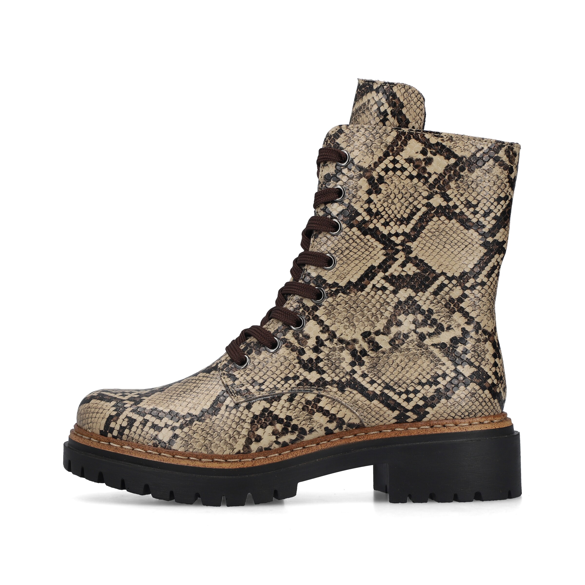 Rieker Schnürstiefelette in Braun