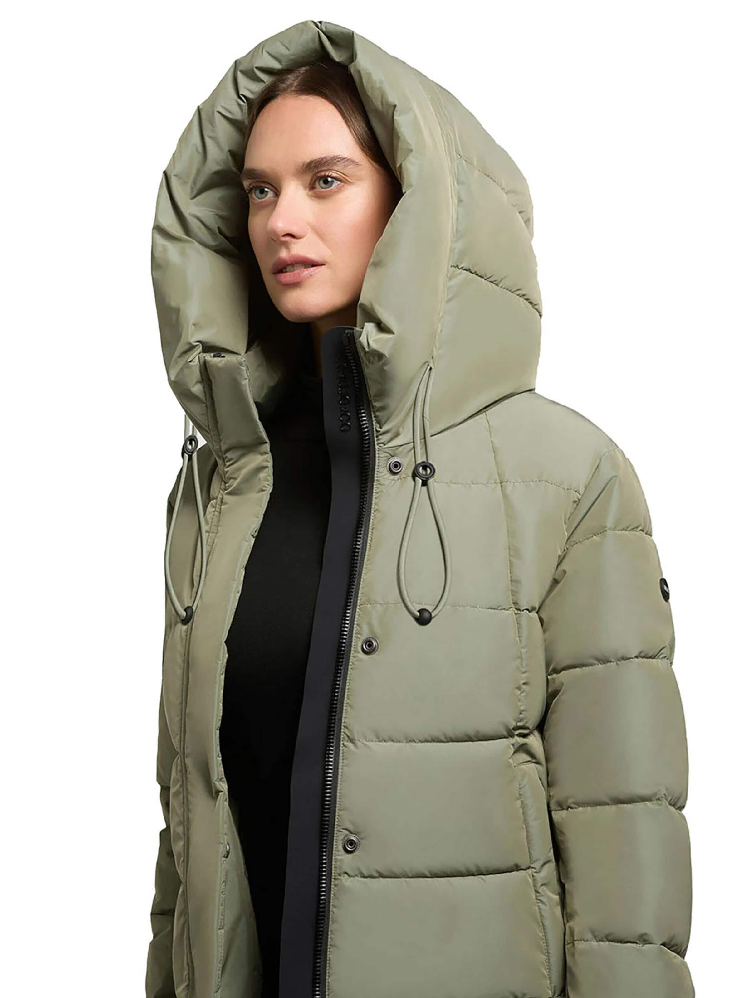 khujo Winter Jacket 'Heather' in Green