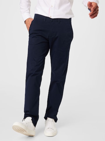 ESPRIT Regular Chino Pants in Blue: front