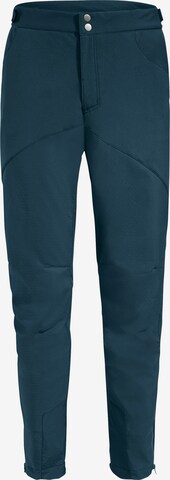 VAUDE Athletic Pants in Blue: front