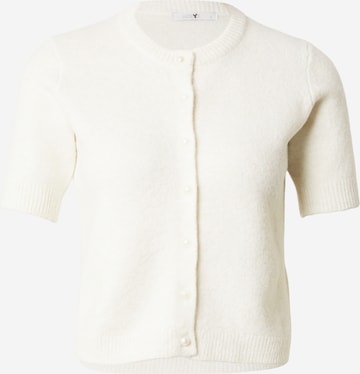 Hailys Strickjacke 'Pe44rla' in Beige: Vorderseite