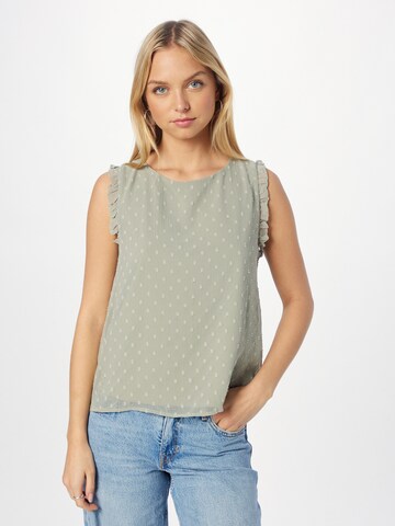 ABOUT YOU Blouse 'Glenn' in Green: front