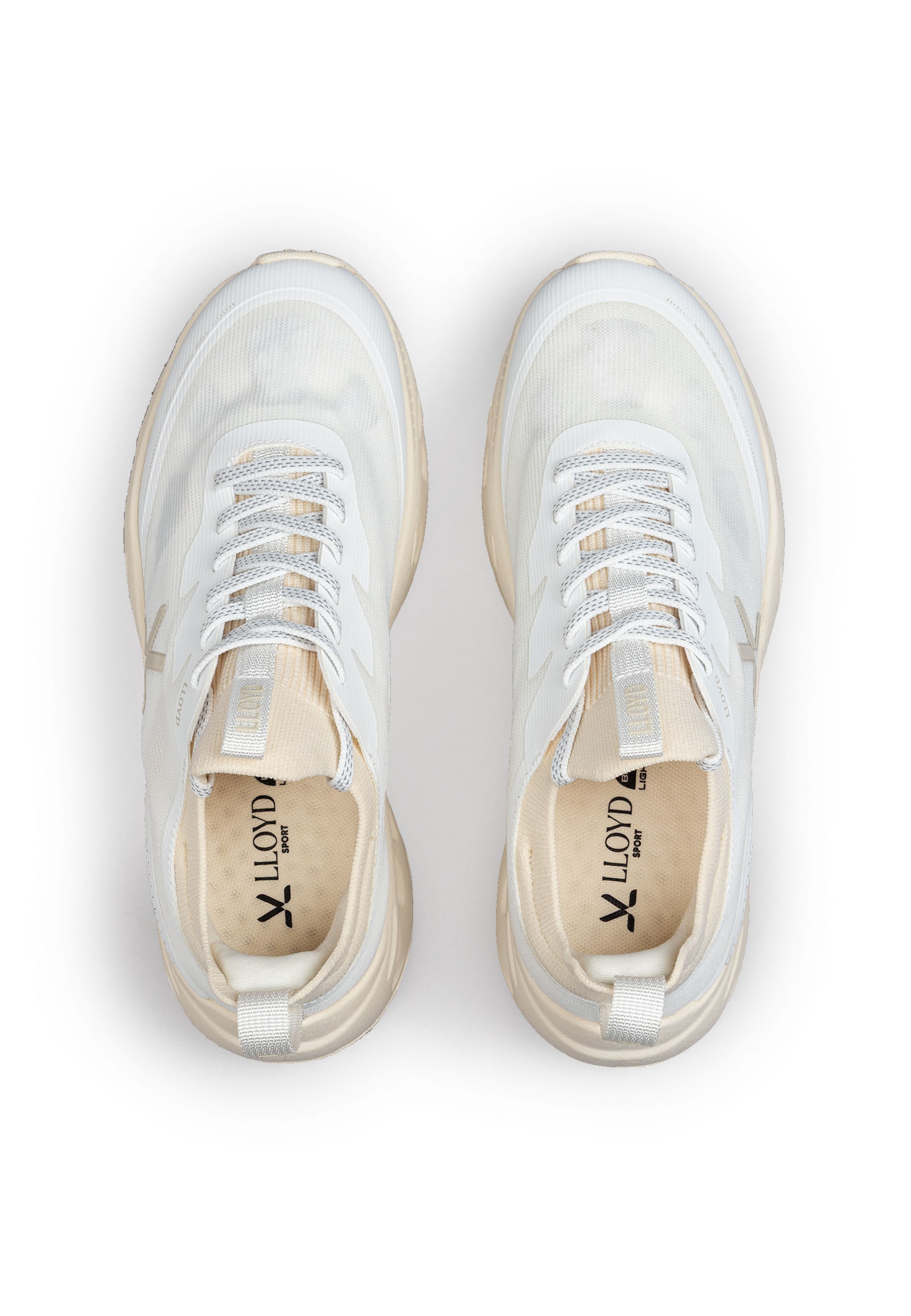 Baskets basses 'DASH ERA' LLOYD en blanc