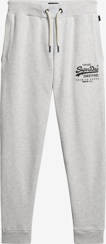 Pantalon Superdry en gris : devant
