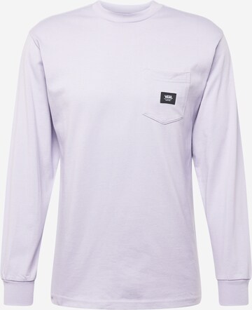 T-Shirt VANS en violet : devant