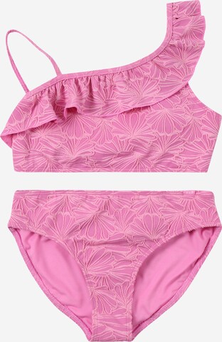 Abercrombie & Fitch Jednodielne plavky - ružová: predná strana
