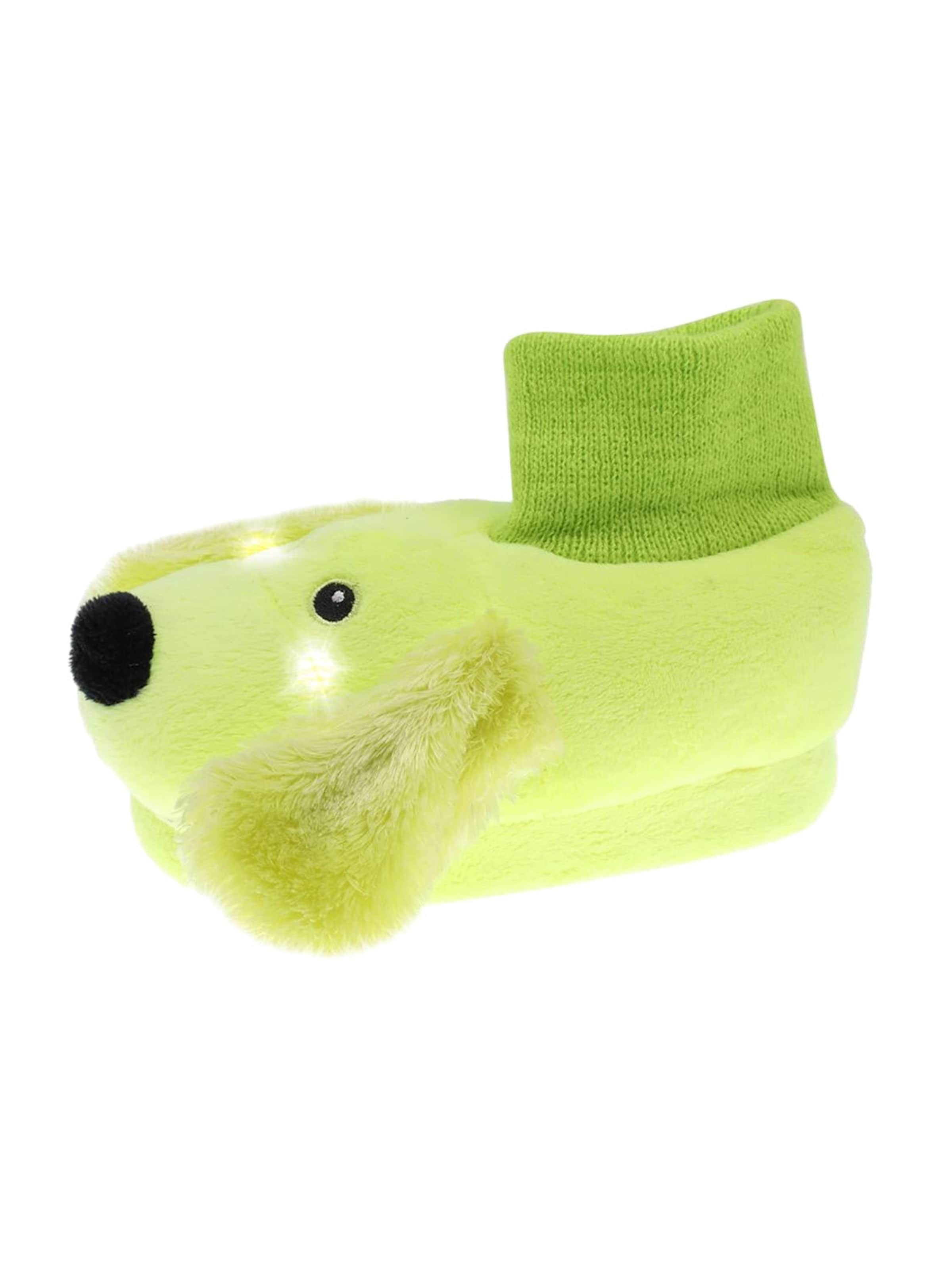 Beppi - Zapatillas de casa 'Floppys' en verde: frente