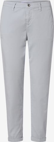 Coupe slim Pantalon chino 'Chino' MAC en gris : devant