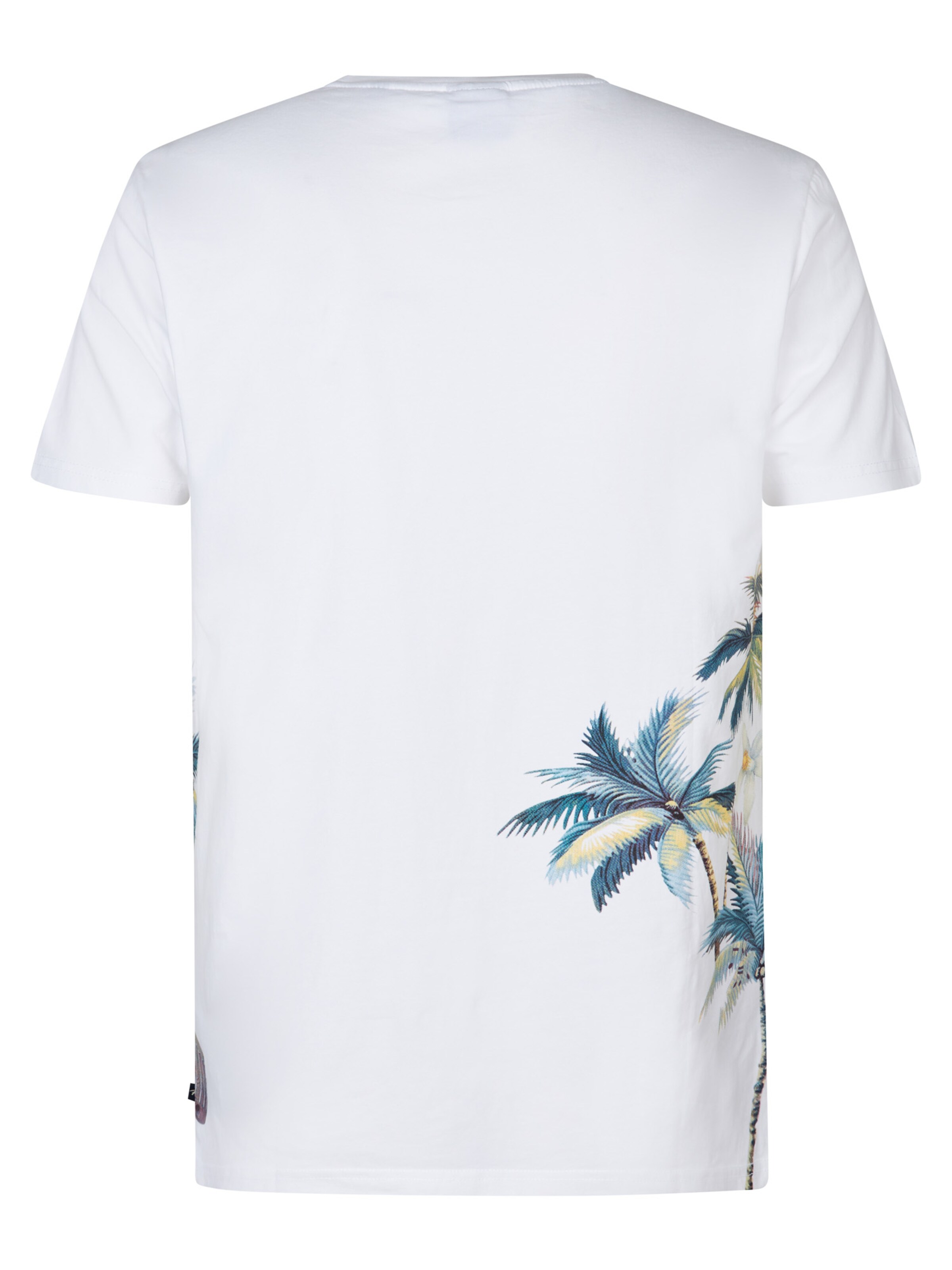 Petrol Industries Футболка 'Islandcrest' в Белый