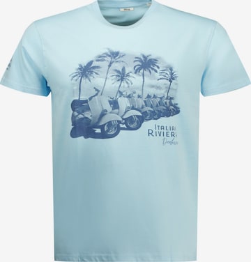 Deeluxe Shirt in Blauw: voorkant
