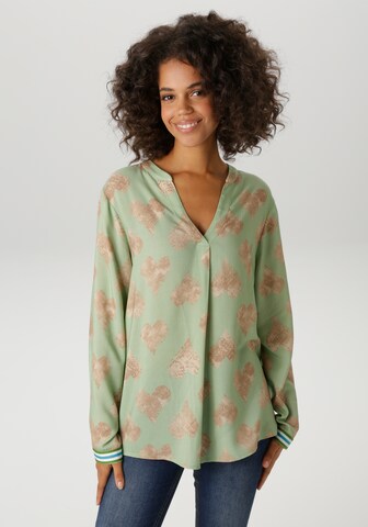 Aniston CASUAL Blouse in Green: front