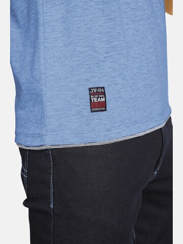 Jan Vanderstorm T-Shirt 'Offe' in Blau
