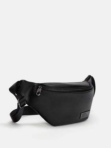 Pull&Bear Gürteltasche in Schwarz