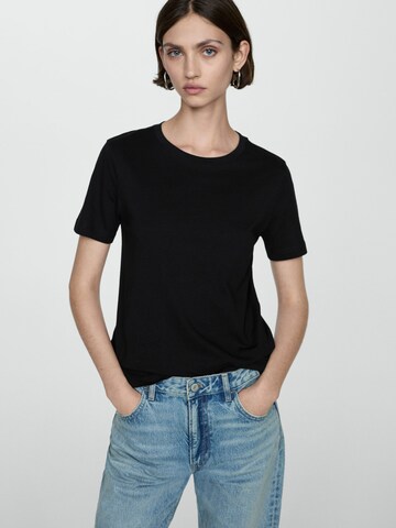 T-shirt 'CHALACA' MANGO en noir : devant