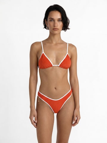 Triangle Bikini 'Triangolo' Flavia Valentini en rouge : devant