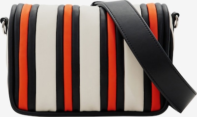 Desigual Τσάντα ώμου σε πορτοκαλοκόκκινο / μαύρο / λευκό μαλλιού, Άποψη προϊόντος
