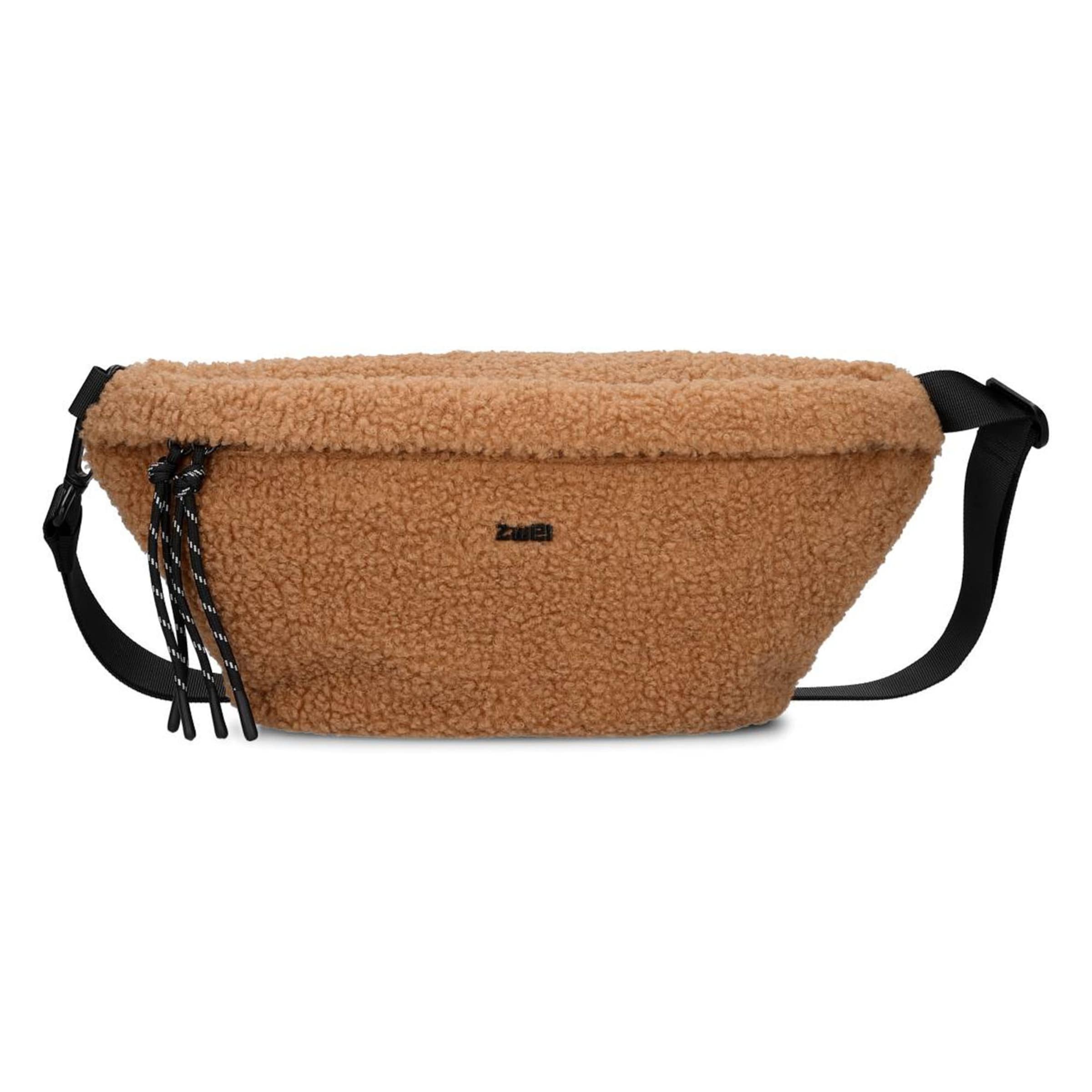 ZWEI Belt bag &#x27;Teddy&#x27; in Brown: front