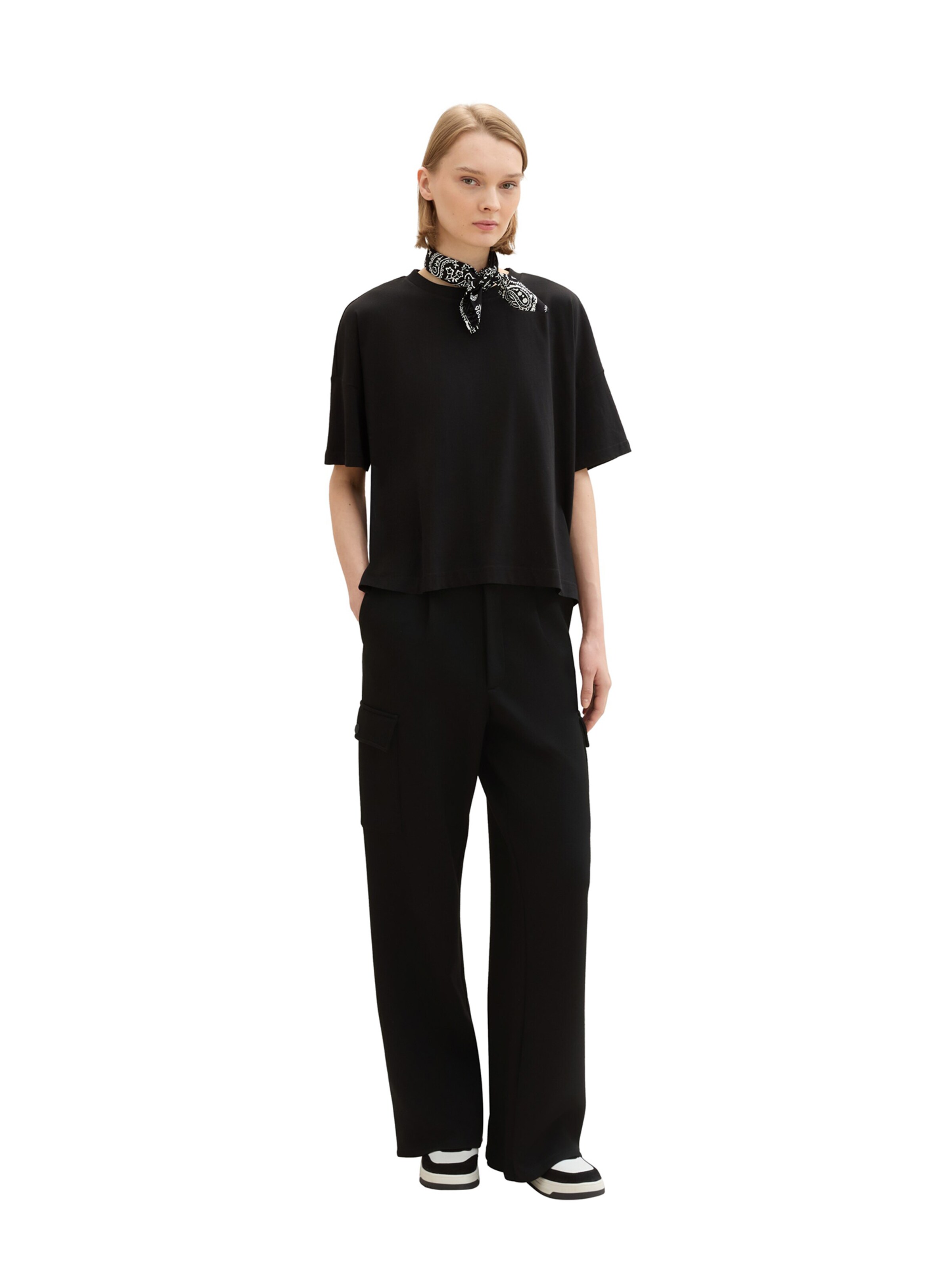 TOM TAILOR DENIM Shirt in Black