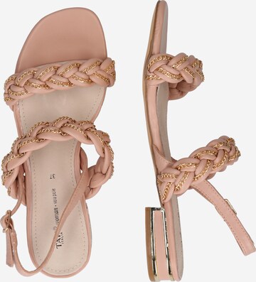 TATA Italia Páskové sandály – pink