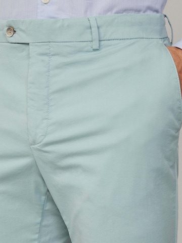 Hackett London Slim fit Chino trousers 'Kensington' in Green