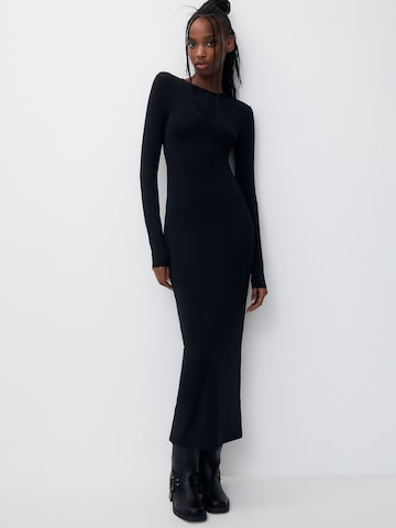 Pull&Bear Dress in Black: front