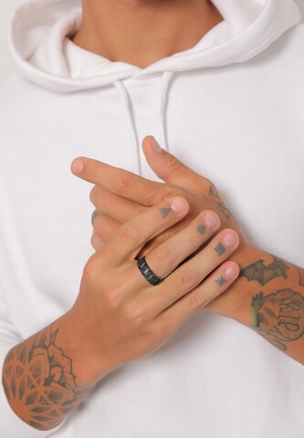 KUZZOI Ring Bandring in Schwarz