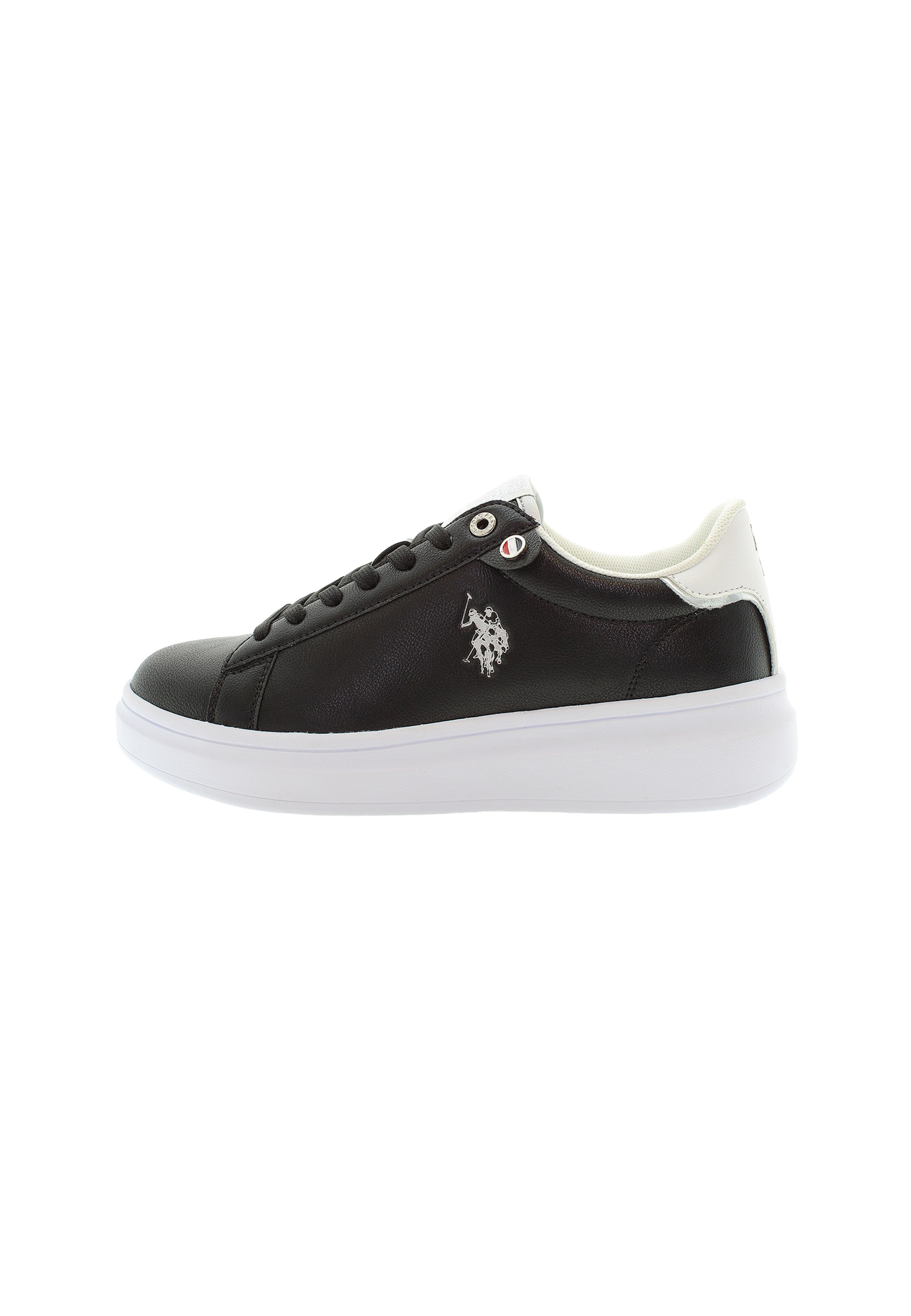 Sneaker bassa di U.S. POLO ASSN. in nero: frontale