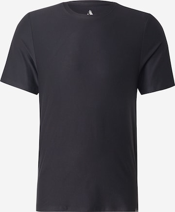 SKECHERSTehnička sportska majica - crna boja: prednji dio