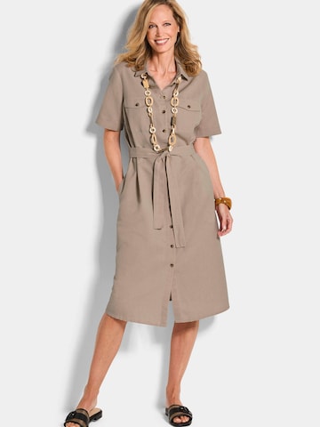 Robe d’été Goldner en beige