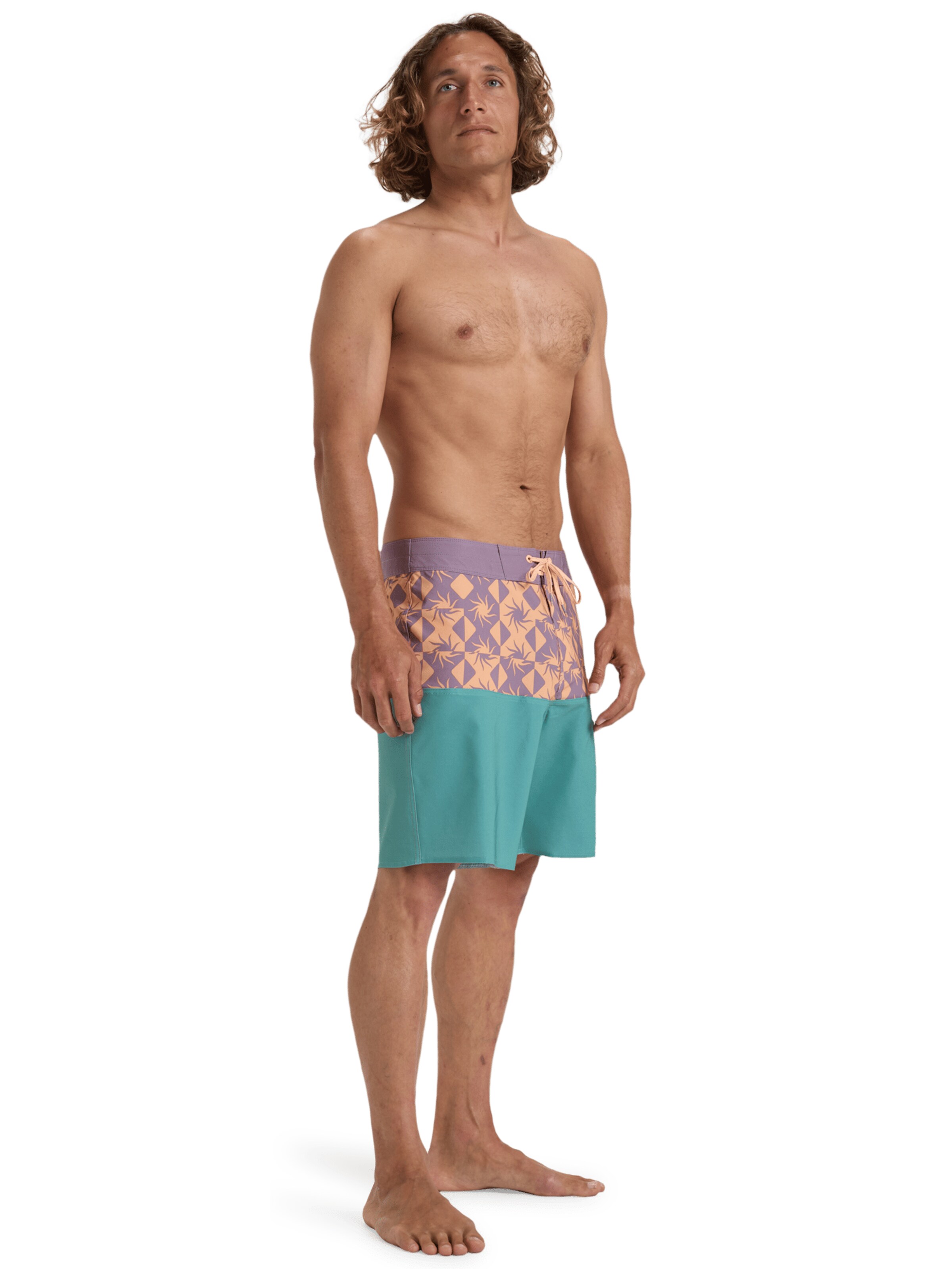 Boardshorts 'Fifty50 Pro 18' BILLABONG en vert