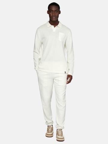 Boggi Milano Slimfit Hose in Weiß