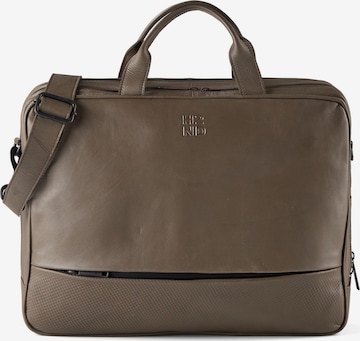 Borsa portadocumenti 'City Lights' di Harbour 2nd in grigio: frontale