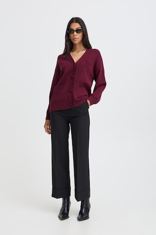 b.young Knit cardigan in Blue