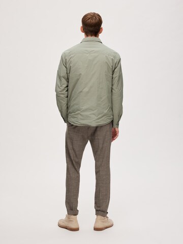 SELECTED HOMMEPrijelazna jakna 'HAMISH' - zelena boja