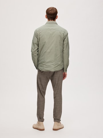 SELECTED HOMMEPrijelazna jakna 'HAMISH' - zelena boja