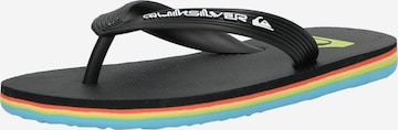 juoda QUIKSILVER Sandalai / maudymosi batai: priekis