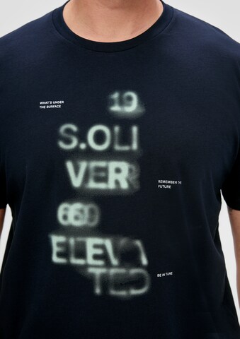 s.Oliver T-Shirt in Blau