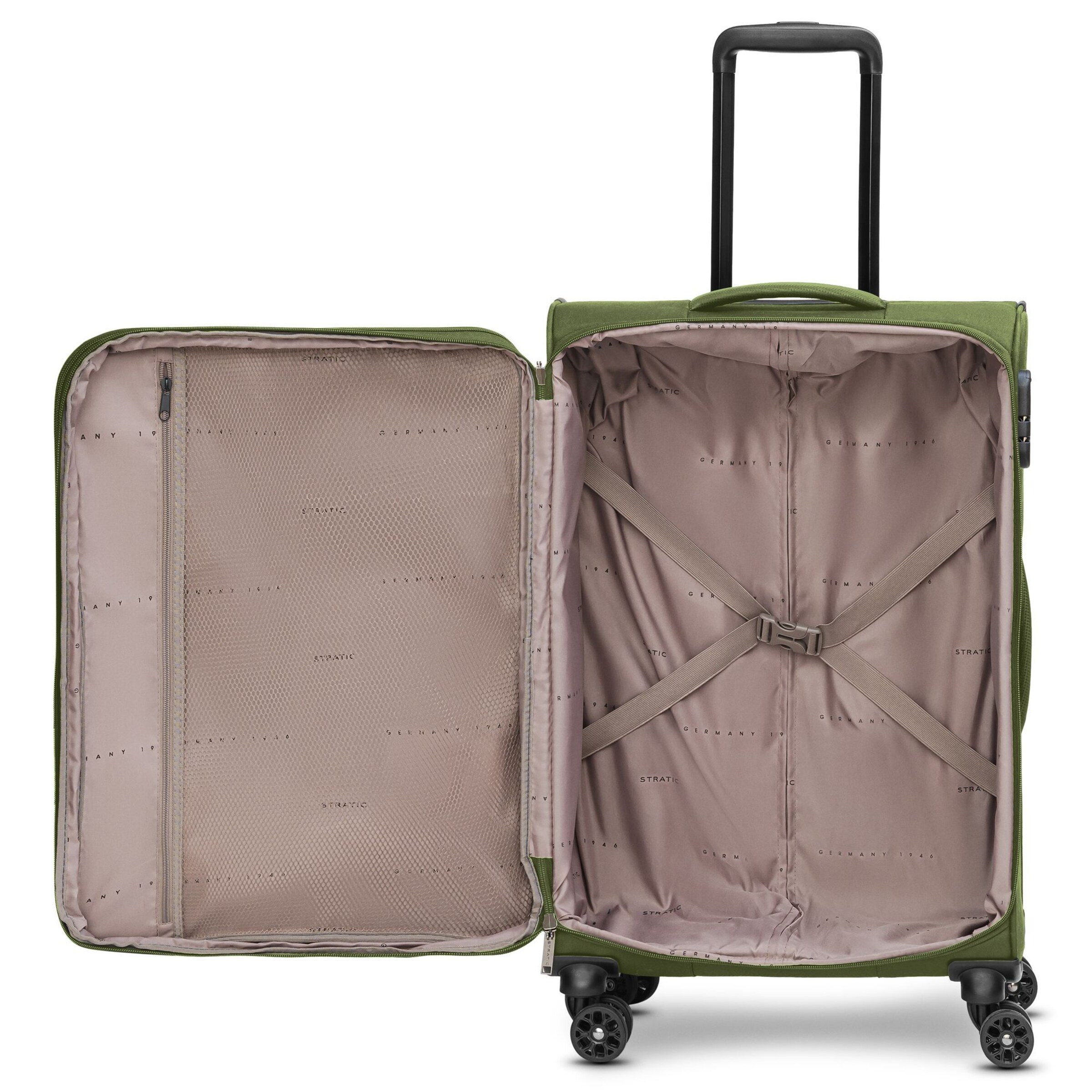 Stratic Suitcase Set in Green