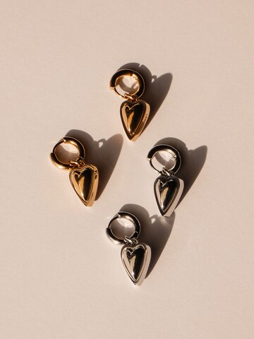 Liebeskind Berlin Earrings 'Heart' in Gold