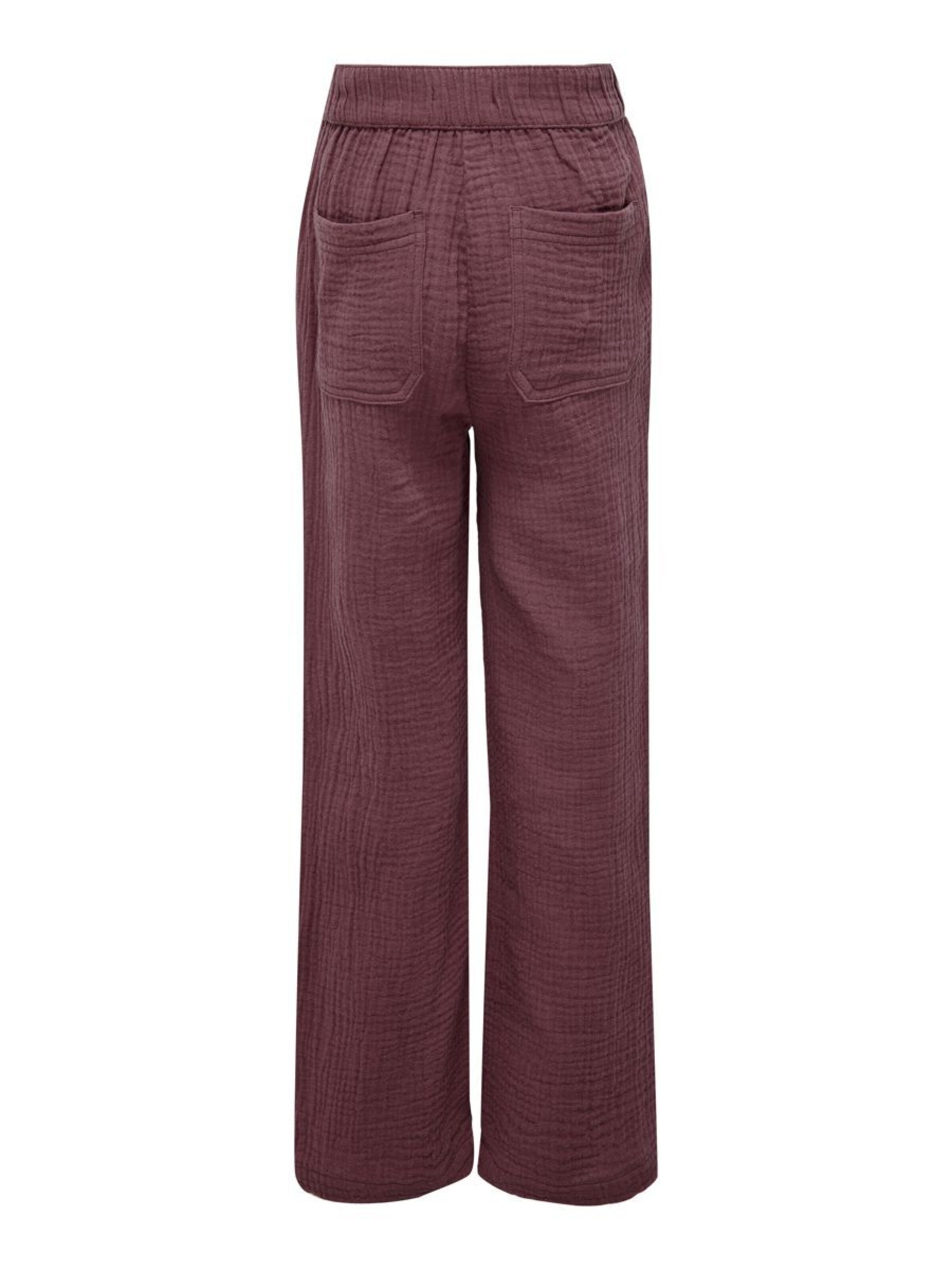 ONLY GIRLS Wide leg Trousers in Brown