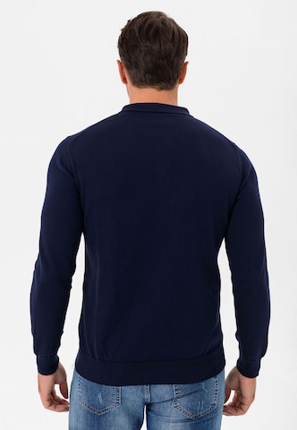 Jimmy Sanders Pullover in Blau