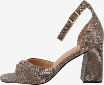 JOOP! - Sandalias 'Serpente Cresta Pia' en gris: frente