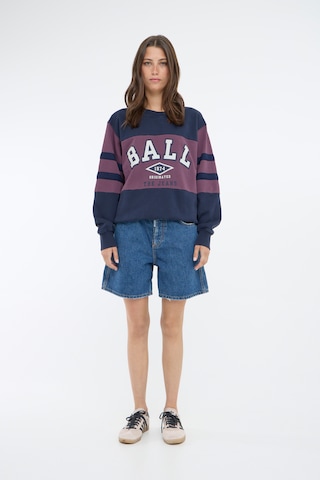 Ball Sweatshirt 'Tomasso' in Purple