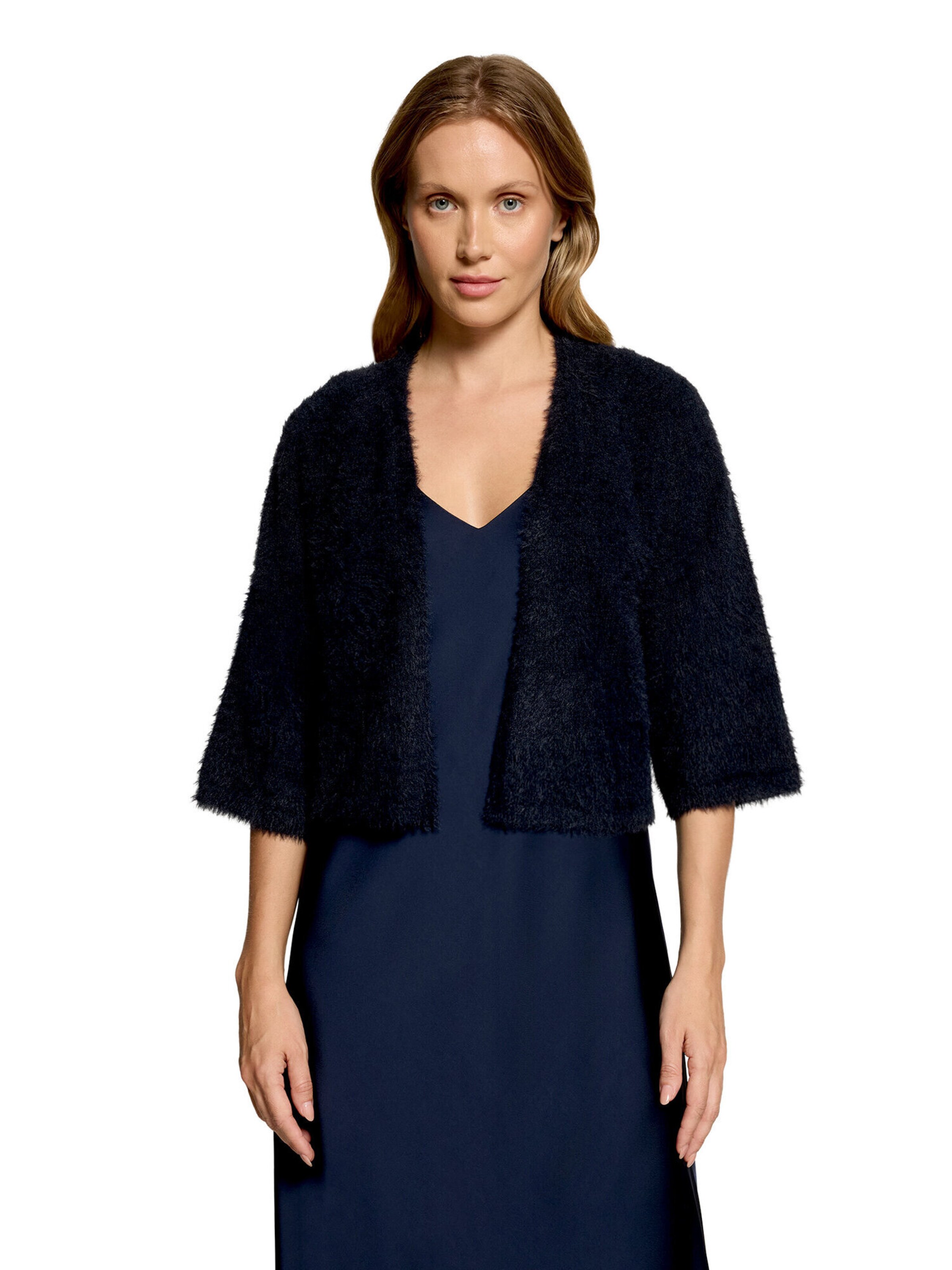 Giacchetta di Vera Mont in blu: frontale