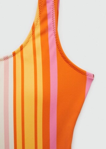 MANGO Swimsuit in Orange